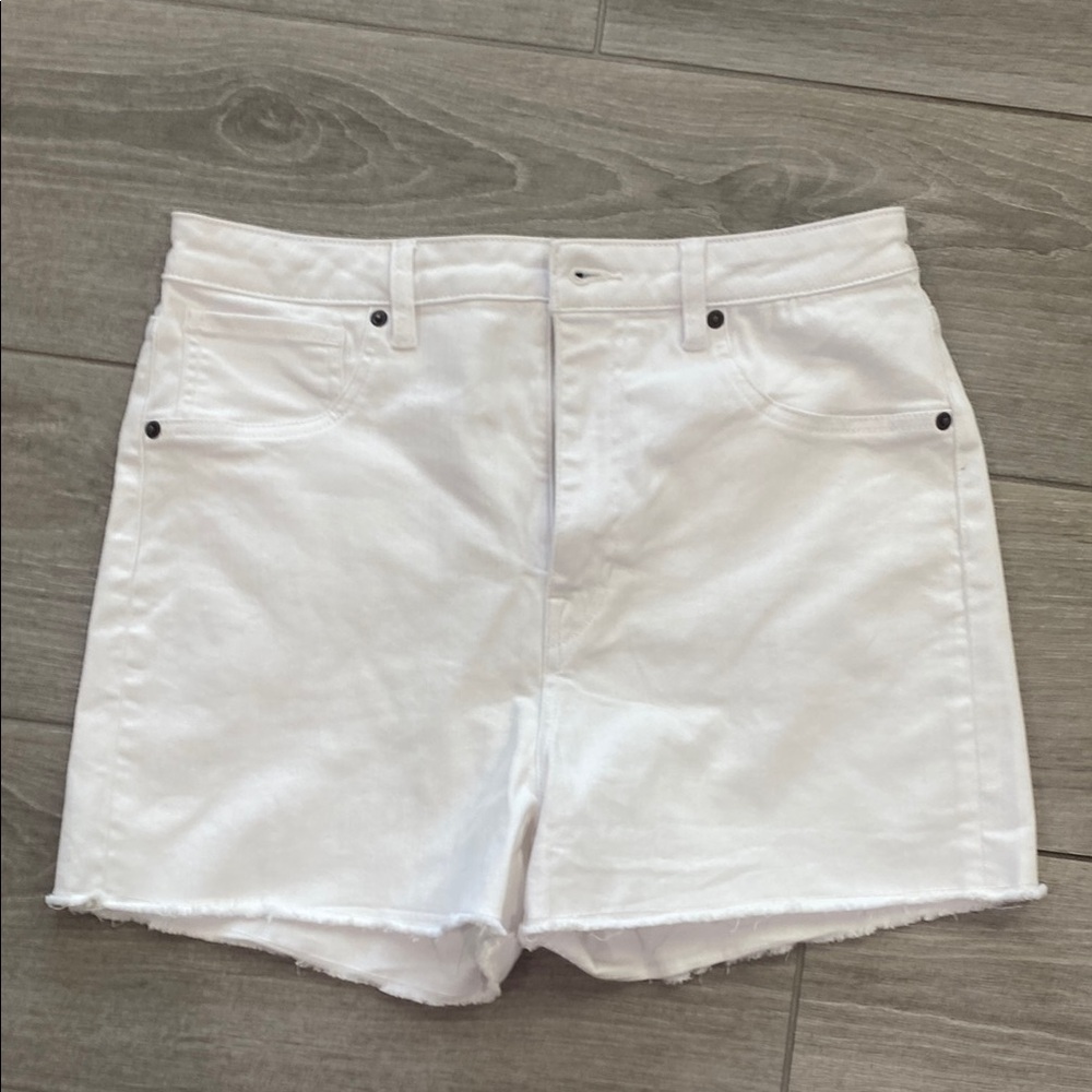 White Denim Women's Shorts